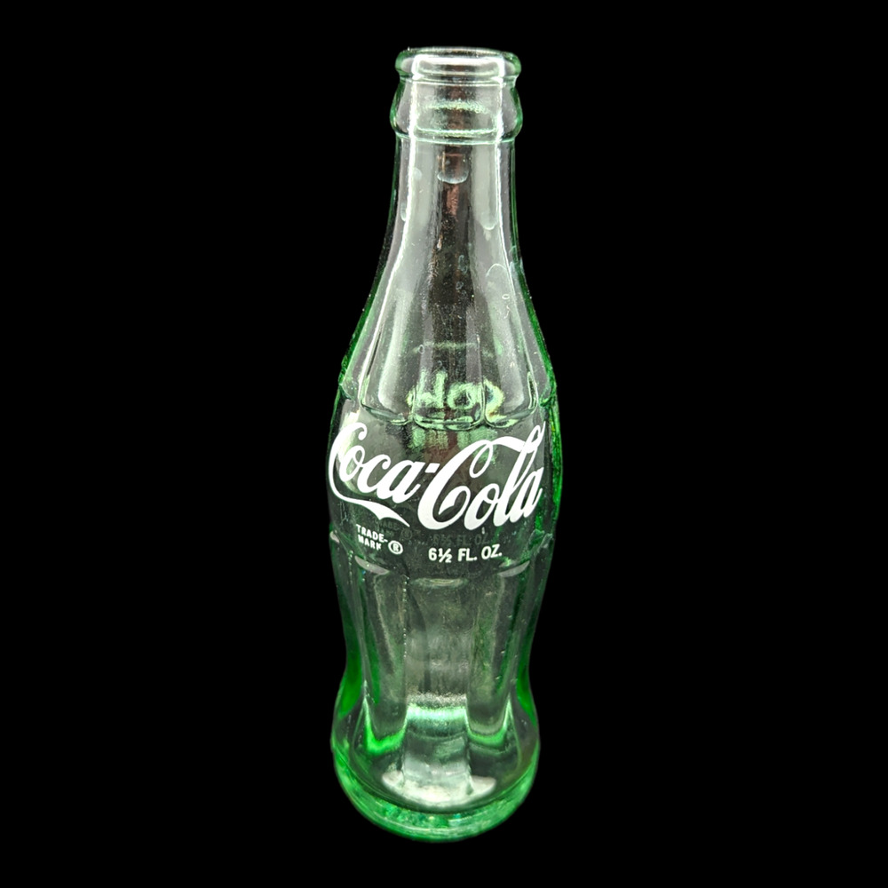 FRESNO CALIFORNIA Vintage 1966 Coca Cola 6.5oz Hobbleskirt Contour Bottle 66-09